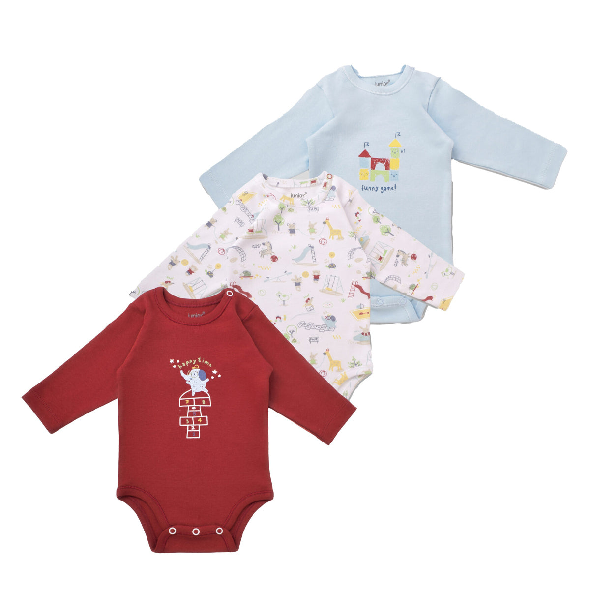 Junior Bodysuit Long Sleeve Playground